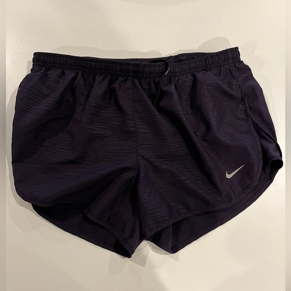 Dark Purple Nike Dri-Fit shorts
